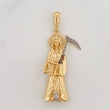 Dije Santa Muerte 5.8g / 4.5cm Tres Oros 18K