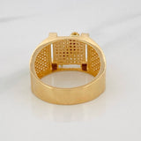 Anillo Caballo 7g / T9 3/4 Oro Amarillo 18K