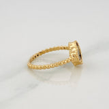 Anillo Trebol 1.95g / T6 Oro Amarillo 18K