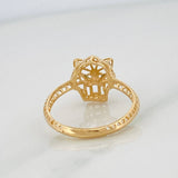 Anillo Pantera 2.4g / T8 1/4 Oro Amarillo 18K
