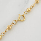 Rosario Virgen Milagrosa 5.95g / 49.05cm / 4.02mm Oro Amarillo 18K