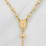 Rosario Virgen Milagrosa 5.95g / 49.05cm / 4.02mm Oro Amarillo 18K