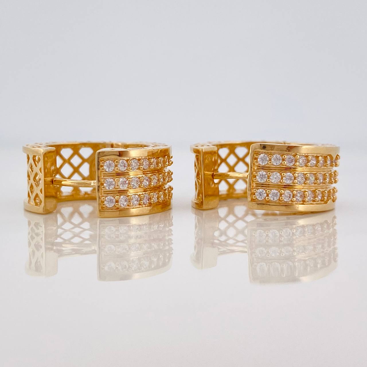 Candongas Bv 9.05g / 2cm Oro Amarillo 18K
