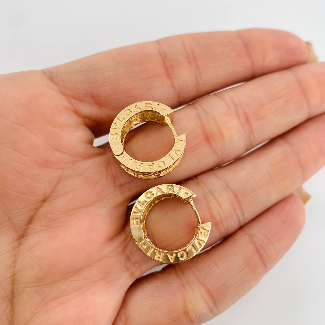 Candongas Bv 9.05g / 2cm Oro Amarillo 18K