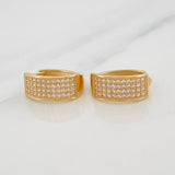 Candongas Brillo 2.85g / 1.05cm Oro Amarillo 18K