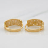 Candongas Brillo 2.85g / 1.05cm Oro Amarillo 18K