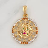 Dije Virgen de Guadalupe 2.95g / 2.05cm Oro Amarillo 18K