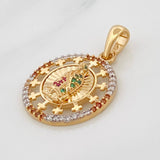 Dije Virgen de Guadalupe 2.95g / 2.05cm Oro Amarillo 18K