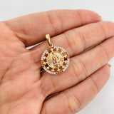Dije Virgen de Guadalupe 2.95g / 2.05cm Oro Amarillo 18K