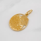 Dije Padre Nuestro 2.35g / 2.05cm Oro Amarillo 18K