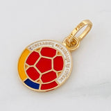 Dije Balon Futbol 1.15g / 2cm Oro Amarillo 18K