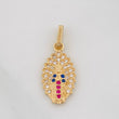 Dije Virgen de Guadalupe 1.35g / 2.03cm Oro Amarillo 18K