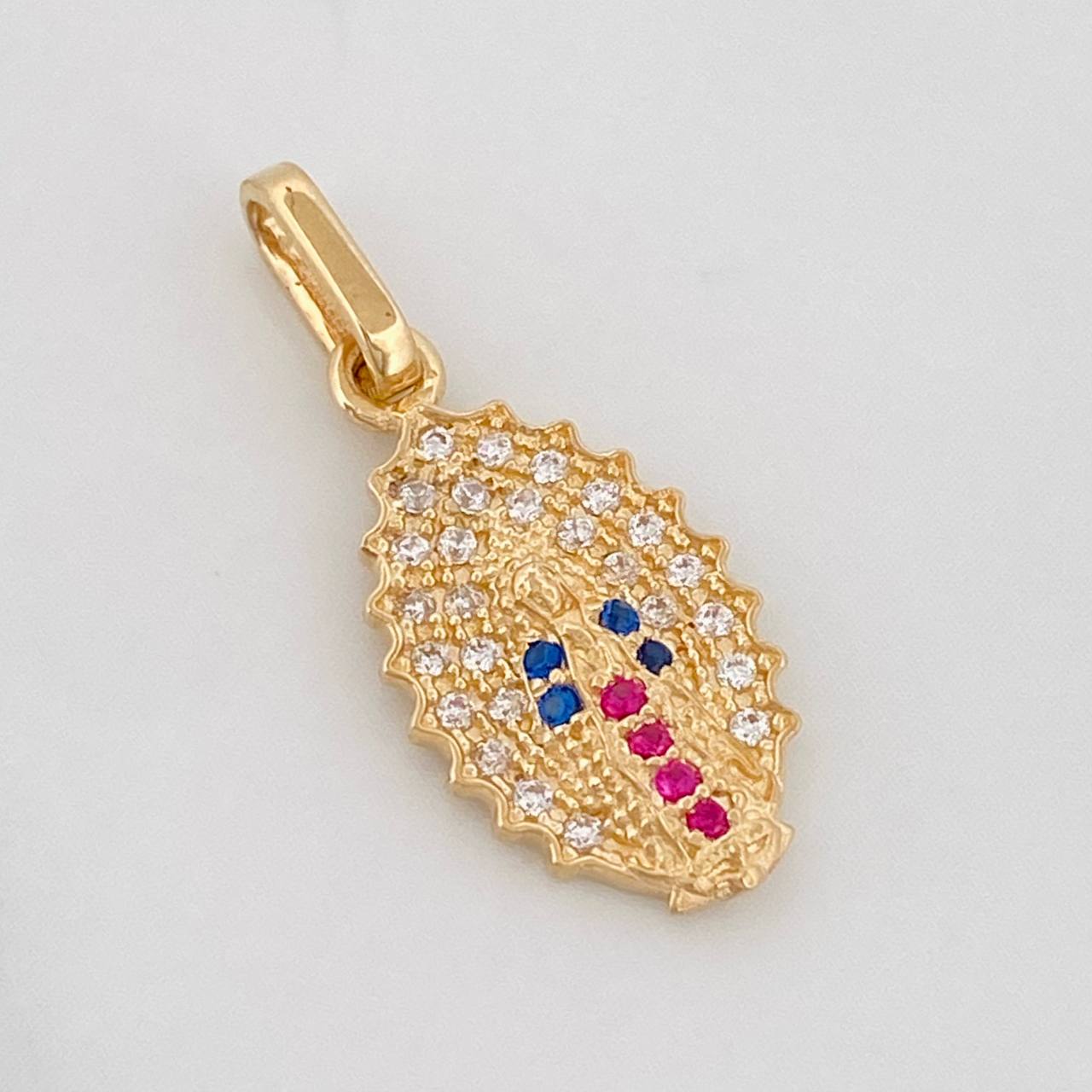 Dije Virgen de Guadalupe 1.35g / 2.03cm Oro Amarillo 18K