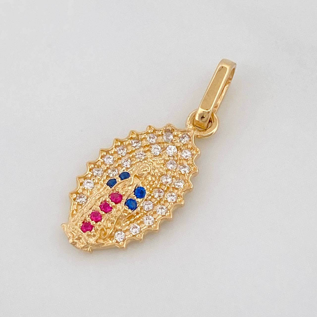 Dije Virgen de Guadalupe 1.35g / 2.03cm Oro Amarillo 18K