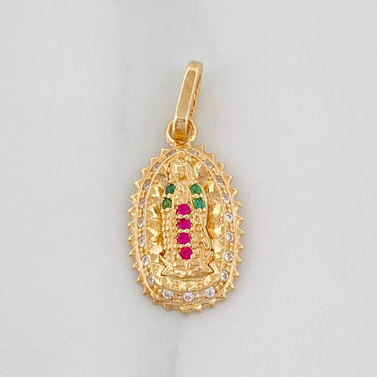 Dije Virgen de Guadalupe 1.4g / 2.1cm Oro Amarillo 18K