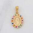 Dije Virgen Milagrosa 1.45g / 2cm Oro Amarillo 18K