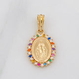 Dije Virgen Milagrosa 1.45g / 2cm Oro Amarillo 18K