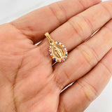 Dije Virgen Milagrosa 1.45g / 2cm Oro Amarillo 18K