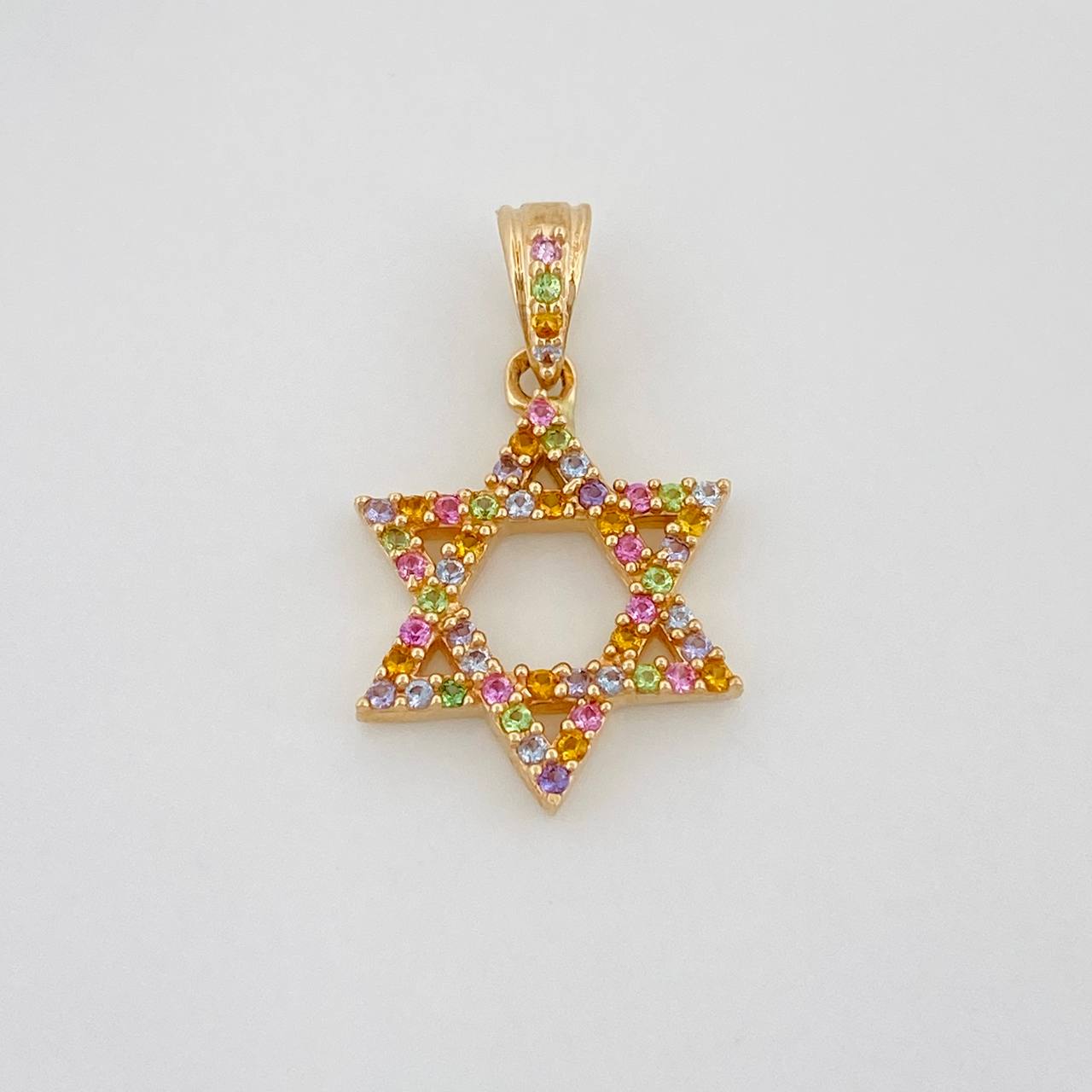Dije Estrella David 1.55g / 2cm Oro Amarillo 18K