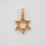 Dije Estrella David 1.55g / 2cm Oro Amarillo 18K