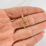 Dije Estrella David 1.55g / 2cm Oro Amarillo 18K