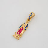 Dije Virgen de Guadalupe 1.2g / 2.05cm Oro Amarillo 18K