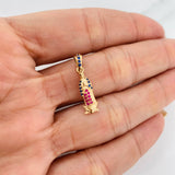 Dije Virgen de Guadalupe 1.2g / 2.05cm Oro Amarillo 18K