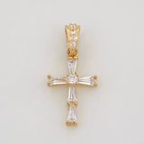 Dije Cruz 0.9g / 2cm Oro Amarillo 18K