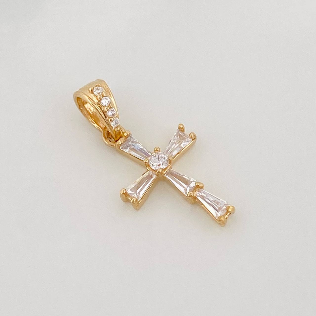 Dije Cruz 0.95g / 2cm Oro Amarillo 18K