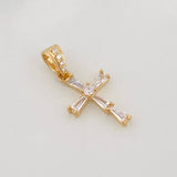 Dije Cruz 0.95g / 2cm Oro Amarillo 18K