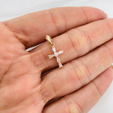 Dije Cruz 0.95g / 2cm Oro Amarillo 18K