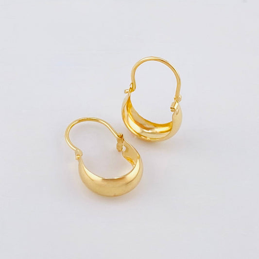 Candongas Ash 0.75 g / 1.6 cm Oro Amarillo 18K