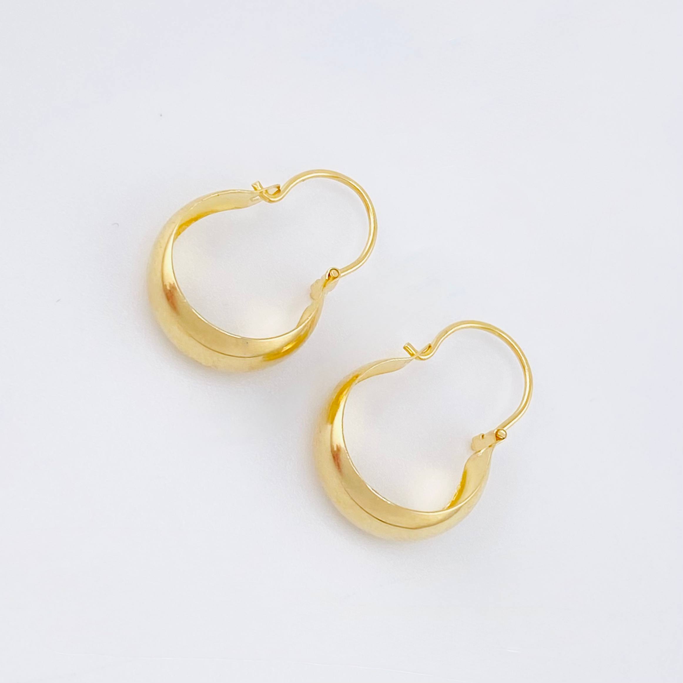 Candongas Ash 0.85gr / 1.8cm / Oro Amarillo 18K ©
