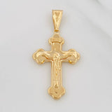 Dije Cruz Cristo 1.85g / 4cm Oro Amarillo 18K