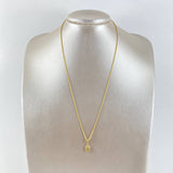 Cadena Lazo 0.95 / 50cm + Dije Virgen Guadalupe 0.45cm / 1.8cm Oro Amarillo (Oferta) *