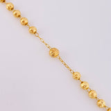 Rosario Virgen Guadalupe 16.05g / 58cm / 4.9mm Oro Amarillo 18K