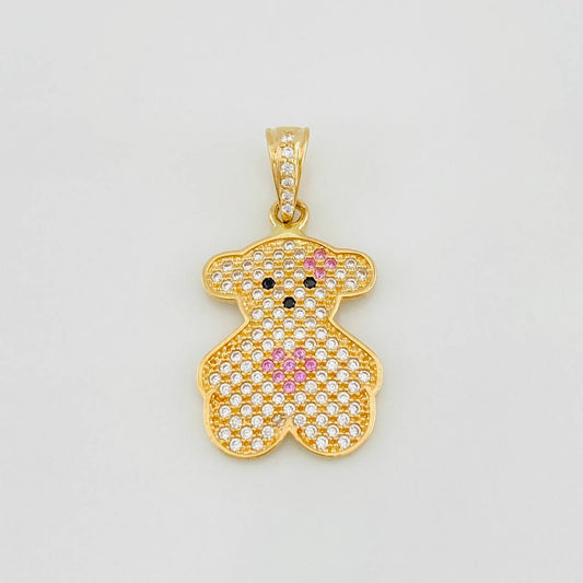 Dije Oso Ts 2.4g / 2.7cm Oro Amarillo 18K