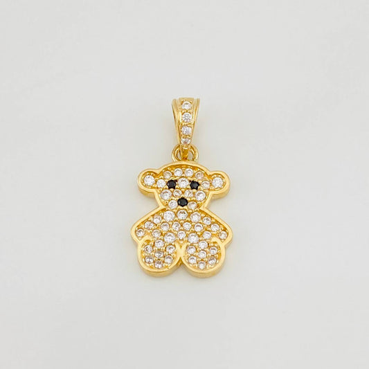 Dije Oso Ts 1.6g / 2cm Oro Amarillo 18K