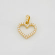 Dije Corazón Doble Faz 1.45g / 1.8cm Oro Amarillo 18K