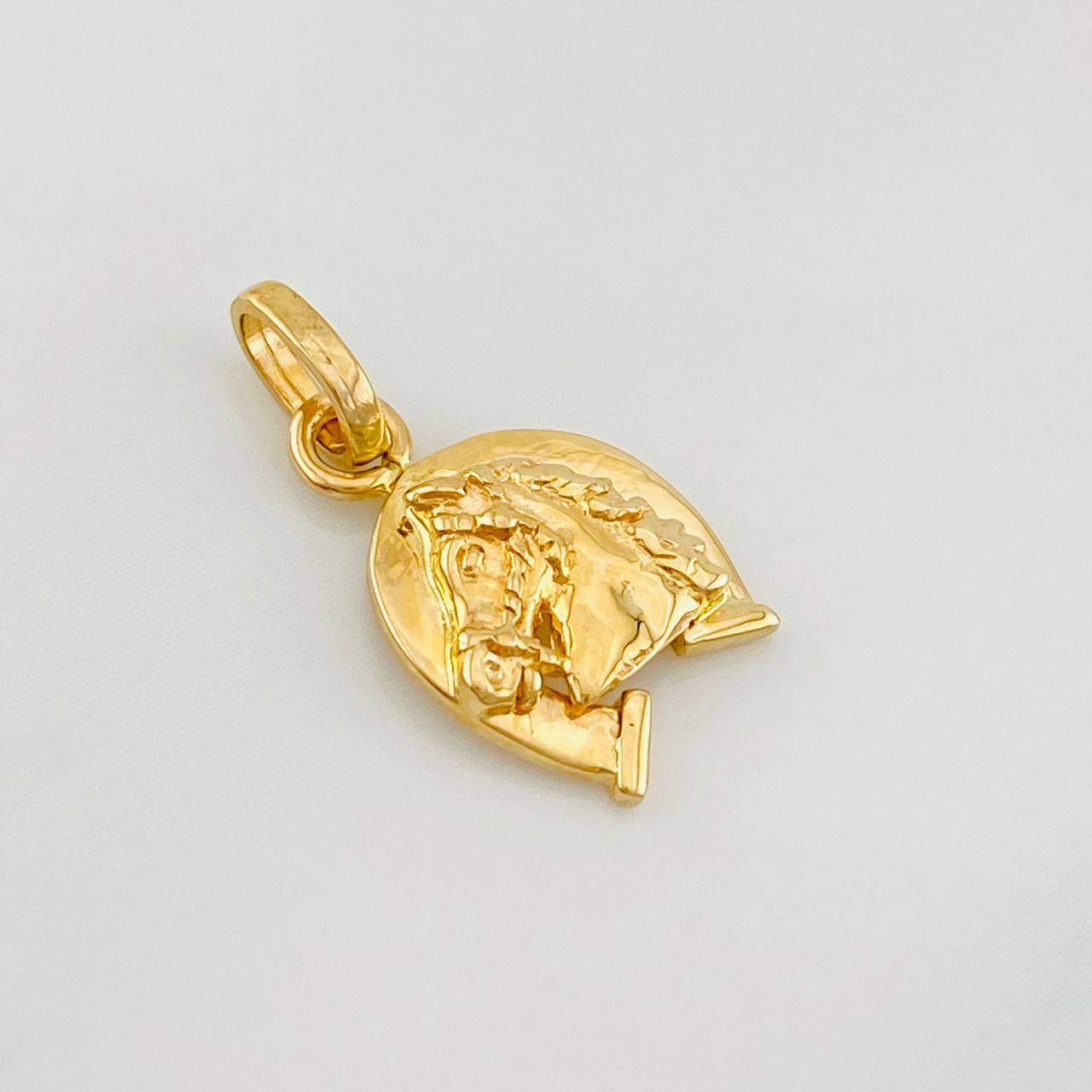 Dije Herradura Caballo 0.95g / 2.7cm Oro Amarillo 18K