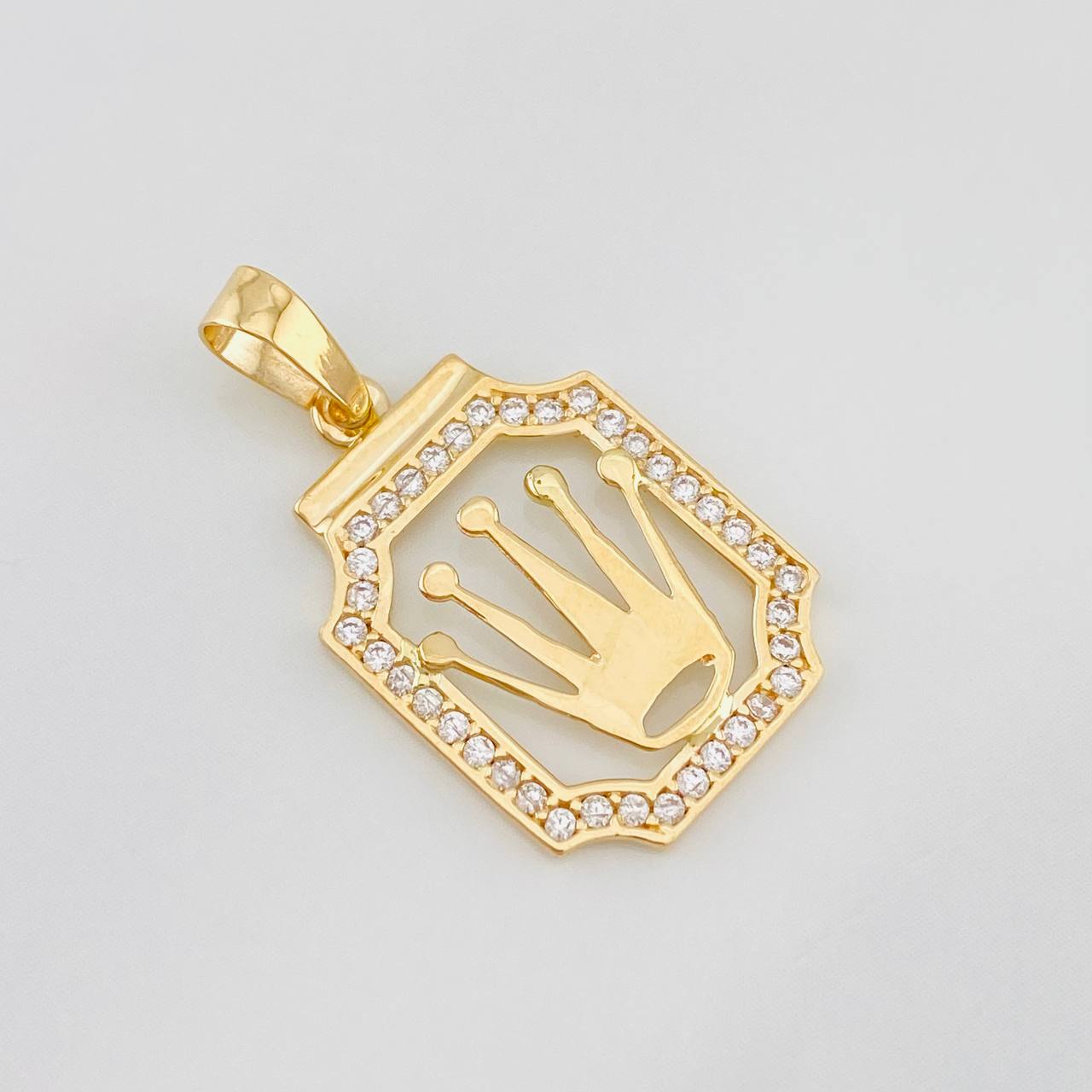 Dije Corona 1.6g / 2.5cm Oro Amarillo 18K