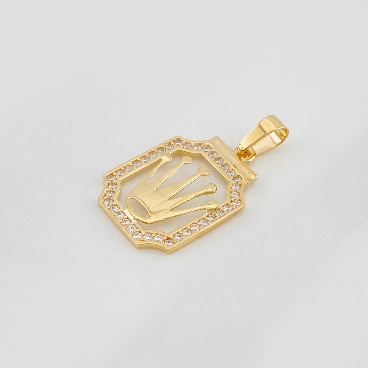 Dije Corona 1.6g / 2.5cm Oro Amarillo 18K