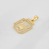 Dije Corona 1.6g / 2.5cm Oro Amarillo 18K