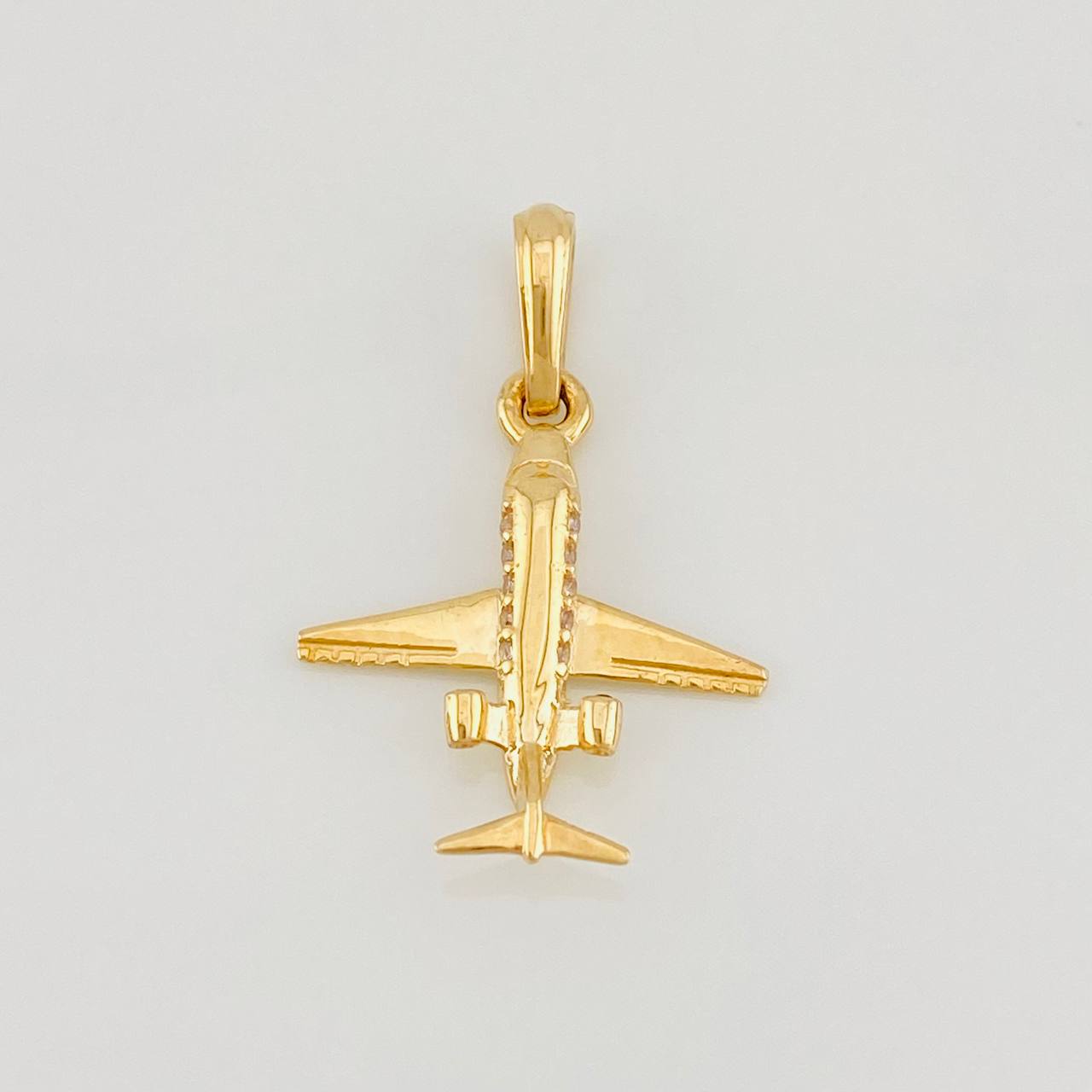 Dije Avión 1.15g / 2.4cm Oro Amarillo 18K