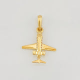 Dije Avión 1.15g / 2.4cm Oro Amarillo 18K
