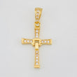 Dije Cruz Articulada 1.05g / 2.5cm Oro Amarillo 18K