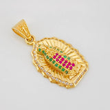 Dije Virgen de Guadalupe 3g / 2.8cm Oro Amarillo 18K