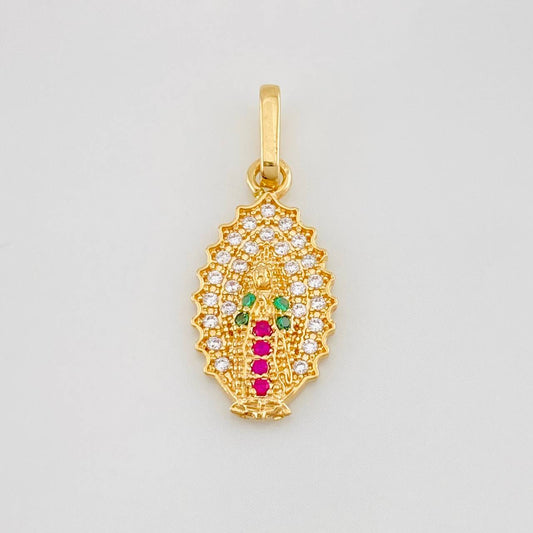 Dije Virgen de Guadalupe 1.35g / 2cm Oro Amarillo 18K
