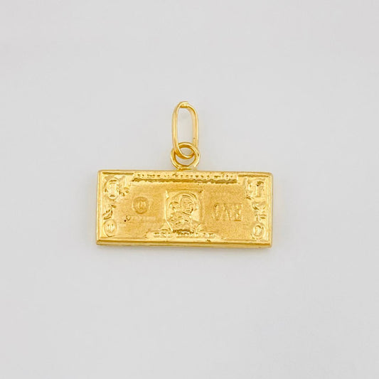 Dije One Dolar 0.8g / 1.05cm Oro Amarillo 18K
