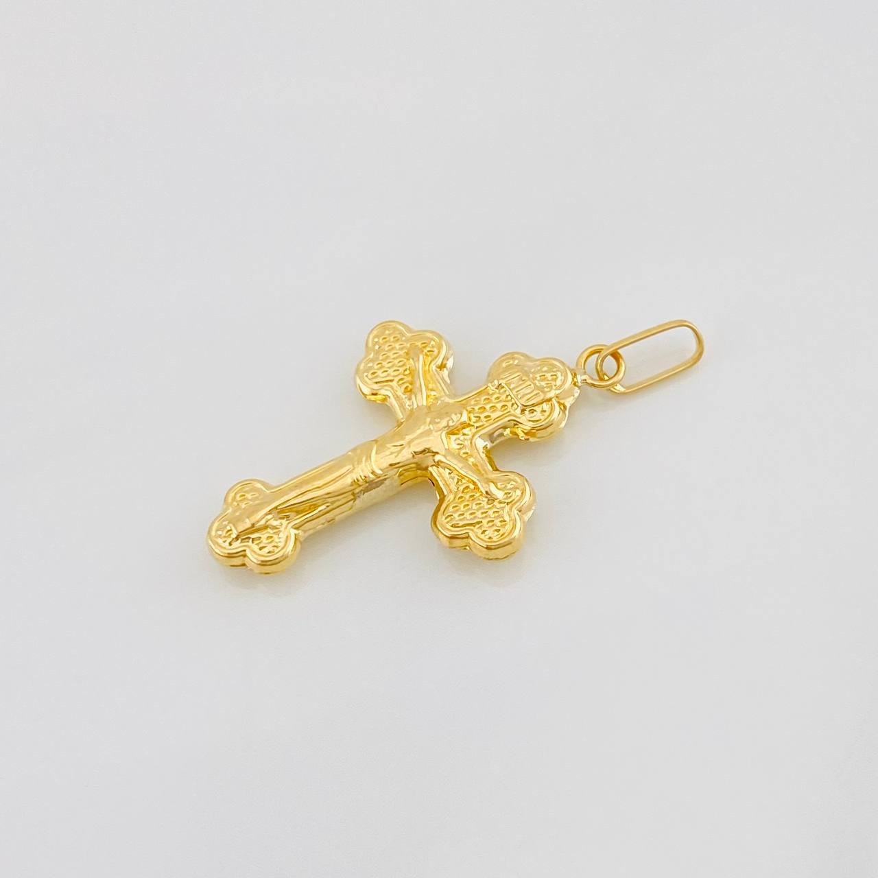 Dije Cruz Cristo 0.9g / 3cm Oro Amarillo 18K
